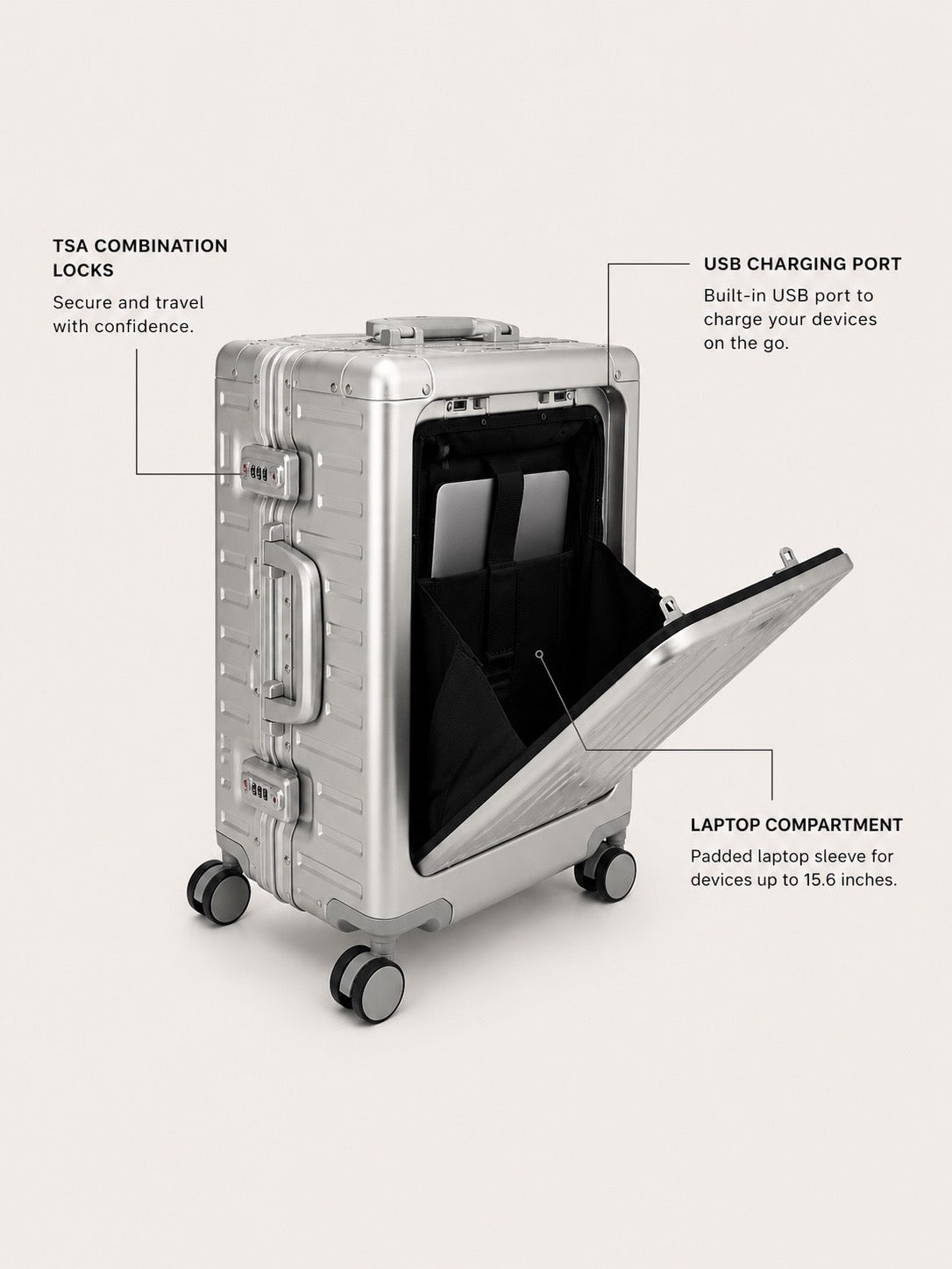 CARRÉ Signature Carry-On: The Executive Edition